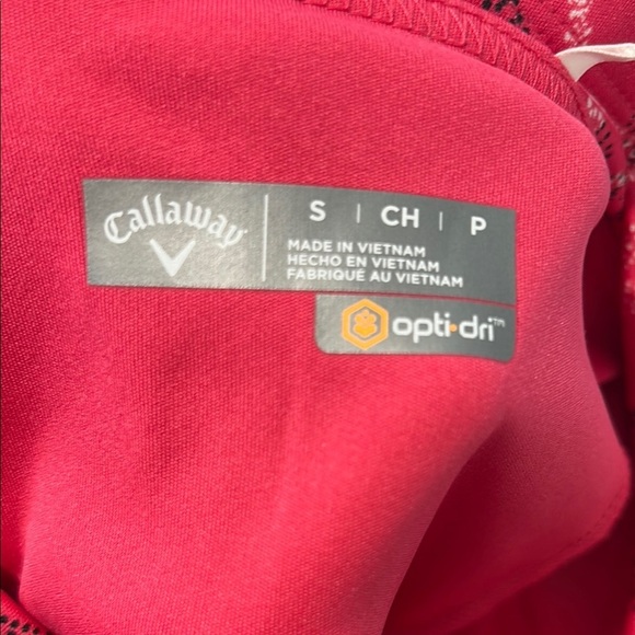 Callaway Pink Yarrow Patterned Women's golf tennis Skirt Skort small new w tags - Picture 8 of 8